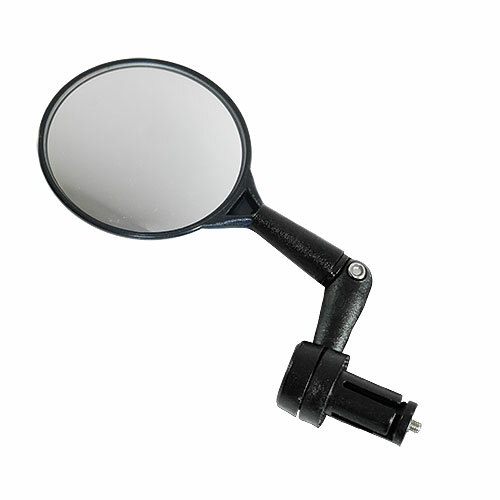 Round bar end bicycle rear - end,