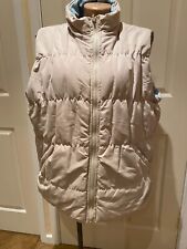 TU Ladies Full Zip High Neck Padded Gilet Jacket Reversible - Size UK 22