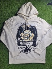 Mens Ed hardy hoodie Large