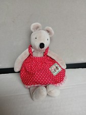 Moulin Roty La Grande Famille Tiny Nini Mouse Plush Soft Toy  8" Tall  A461