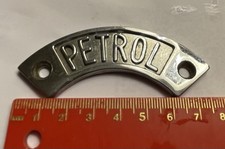 Chrome Plated Curved Petrol