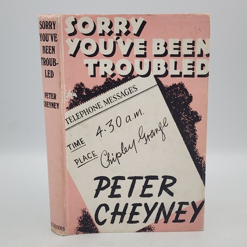 Sorry you been troubled - been,
