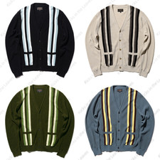 BEAMS PLUS Cardigan Stripe