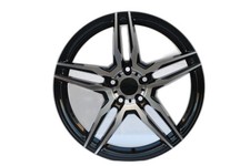 17x7.5 Black Machined Face