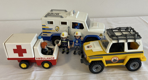 Playmobil vehicle and - vehicle, figure