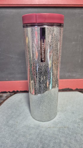 Starbucks silver tumbler 16oz - silver,