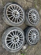 OZ Multi spoke Alloy Wheels Tyres 4x108 17x7 Et37 205/45/17 Ford Citroen Peugeot