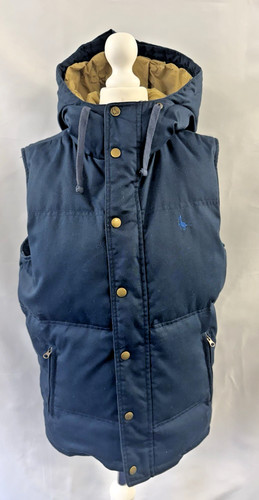 Jack wills hooded navy gilet - hooded,