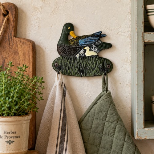 French cast iron duck - french, wall
