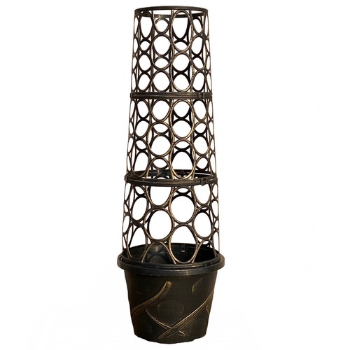 Tower pot flower - tower,