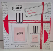 Philosophy Amazing Grace eau de toilette 60ml & 15ml two bottle gift set