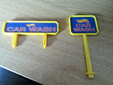 Hot Wheels Car Wash Signs - Spares