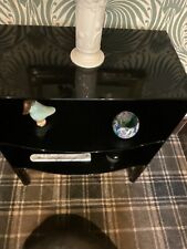 Kartell black ghost  console table