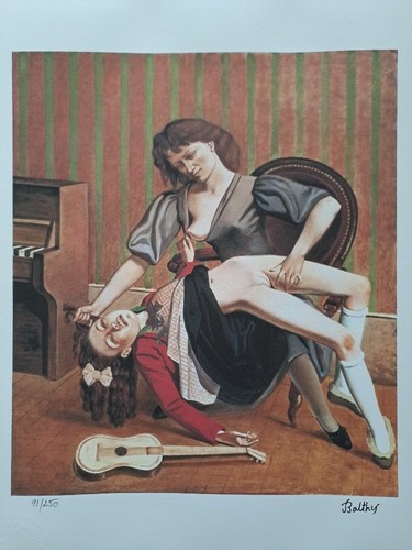 Balthus signed guitar lesson - -,