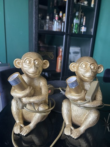 Monkey table lamp - monkey,