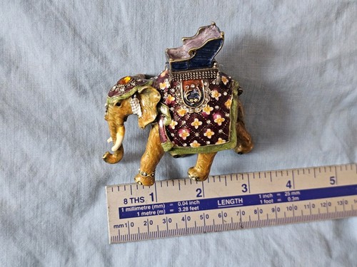 Vintage enamelled enamel brass - vintage,
