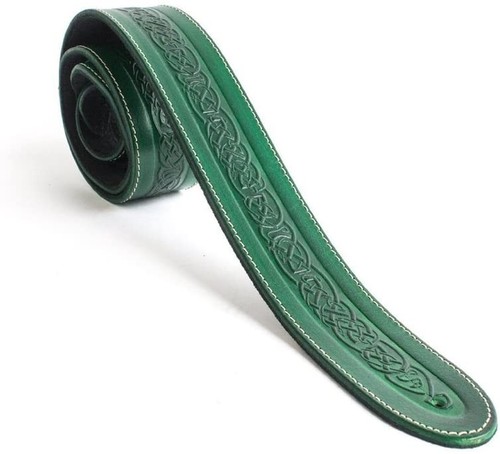 Green celtic embossed genuine - celtic,