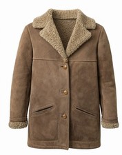 Womens Real Sheepskin Coat