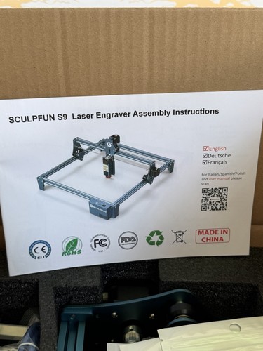 Sculpfun laser engraver - s9,