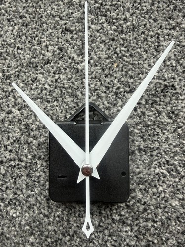 Clock movement white quartz - clock,