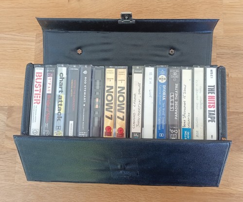 Cassette tapes in - 15,