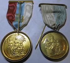 THREE MASONIC JEWELS SILVER STEWARD CHARITY & BENEVOLENCE INSTITUTE NAMED