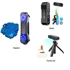 Creality 3D Scanner Ferret SE/Otter/Raptor high accuracy for 3D printing LOT
