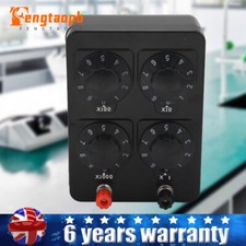 0-9999 Ohm Resistance Box Precision Variable Decade Resistor Teaching Instrument