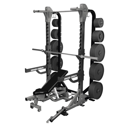Hammer strength half rack - rack, hd