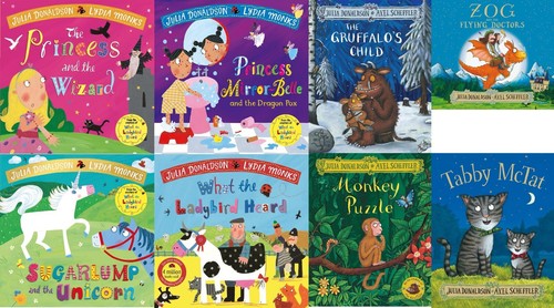 Julia donaldson books - 4,
