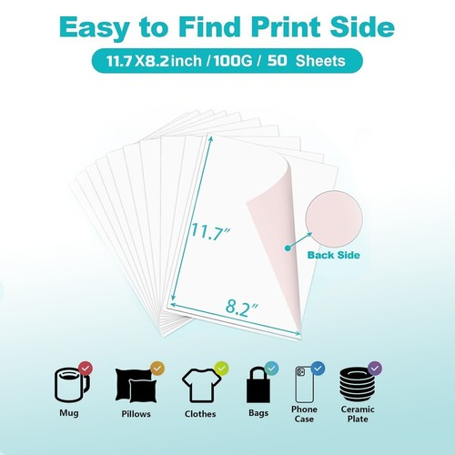 Sheets sublimation paper - a4,