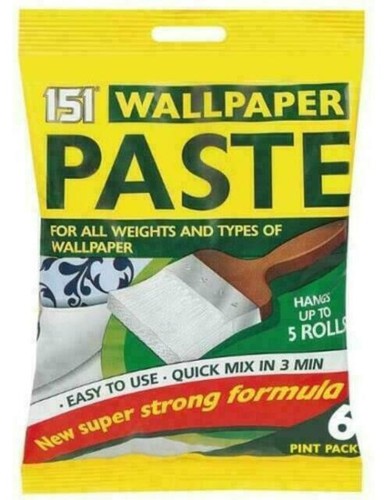 Wallpaper glue paste rolls 6 - paste,
