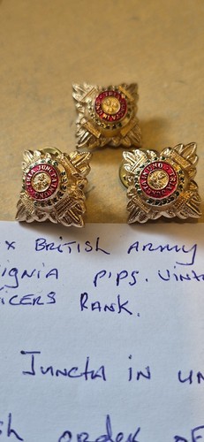 British army insignia - insignia, pips