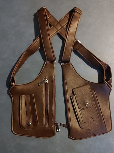Double shoulder armpit bag - shoulder,