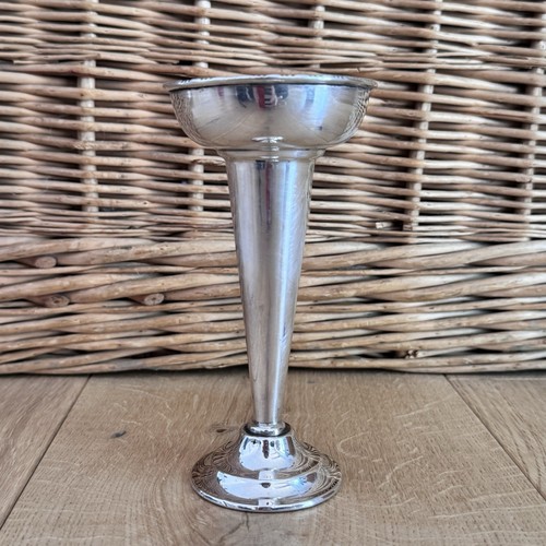 Vintage silver plated posy - vintage,