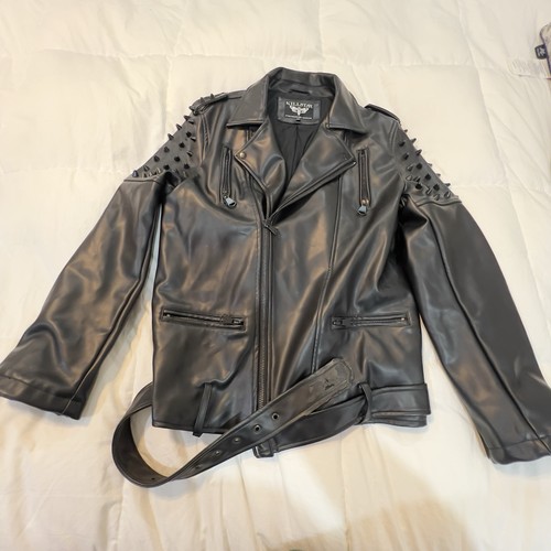 Killstar studded faux leather - studded,
