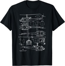 Bell UH-1 Huey Blueprint USA