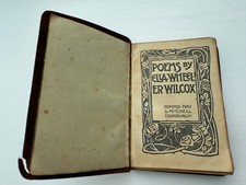 Circ 1920 Miniature books Poems by Ella Wheeler Wilcox - Nimmo Hay & Mitchell