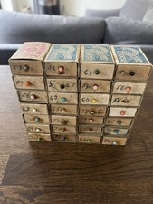 Vintage Matchbox Drawers - Scottish Bluebell Matches/Vulcan Matches