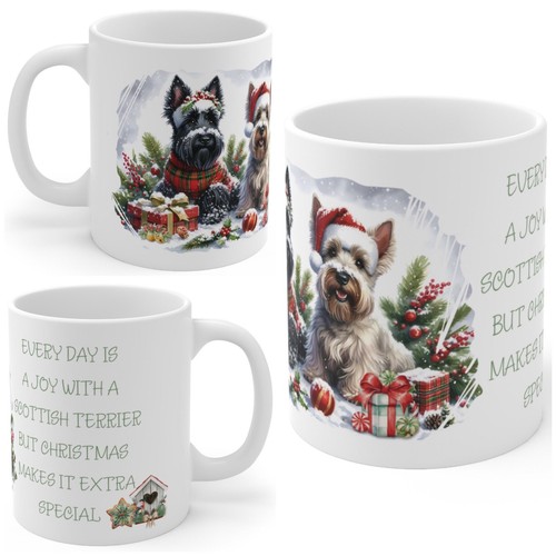 11oz ceramic scottish - ceramic, terrier