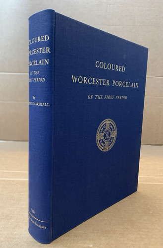 Coloured worcester porcelain - coloured,