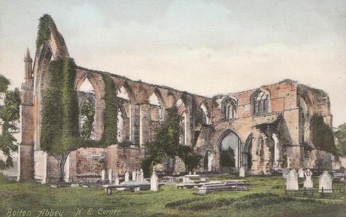 Yorkshire postcard bolton - yorkshire,