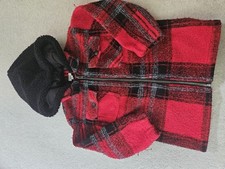 Children's lumberjack style River Island Jacket  4-5Years hooded 