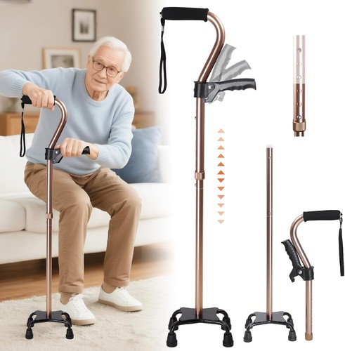 Adjustable walking cane for - walking,