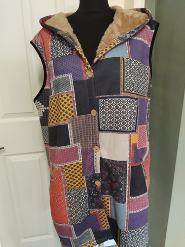 Multicoloured patchwork look - patchwork,