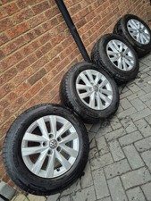 Volkswagen Transporter T5 T6 16” ALLOY WHEELS & TYRES Genuine 4x