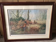 Pheasants Painting 