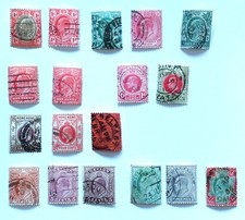 STAMPS - EDWARD VII FINE USED