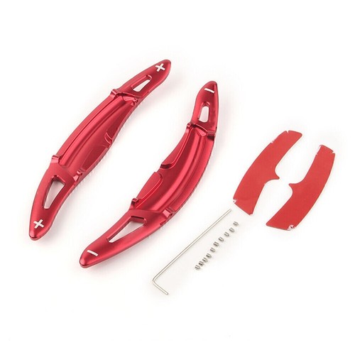 Red steering wheel - steering, shift