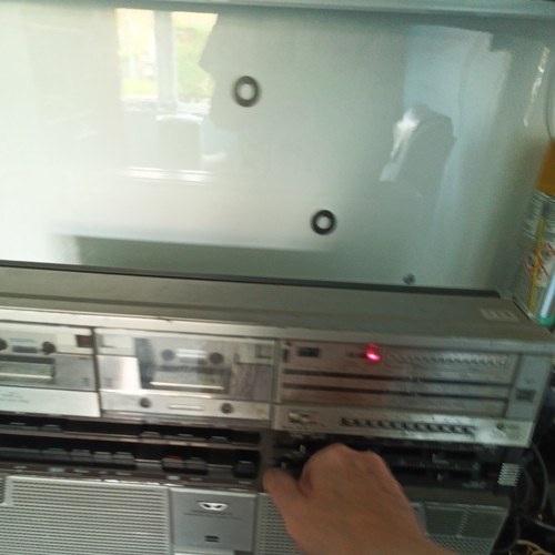 Sharp boombox 555 x - sharp, gf-555